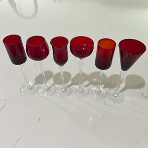 Set of Pottery Barn Aperitif Glasses